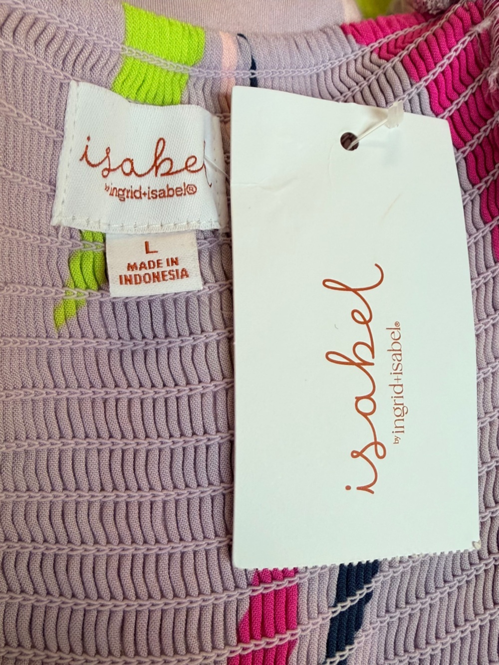 Isabel Maternity Flutter Short Sleeve Colorful Tiered Maxi Dress Size L - NWT - Picture 8 of 11